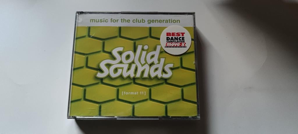 Solid Sounds - Format 11 dubbel CD, CD & DVD, Enlèvement ou Envoi, Utilisé, Dance populaire, Coffret
