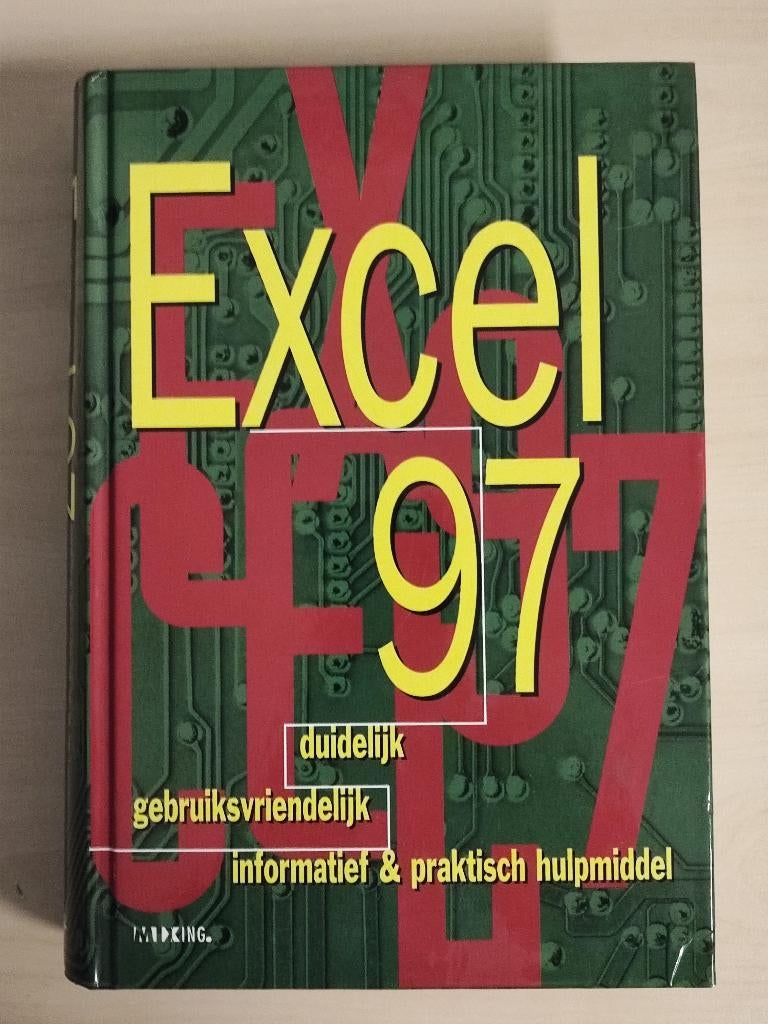 Excel 97 Handleiding Boek (NL), Boeken, Mixing, Software, Ophalen of Verzenden, Zo goed als nieuw