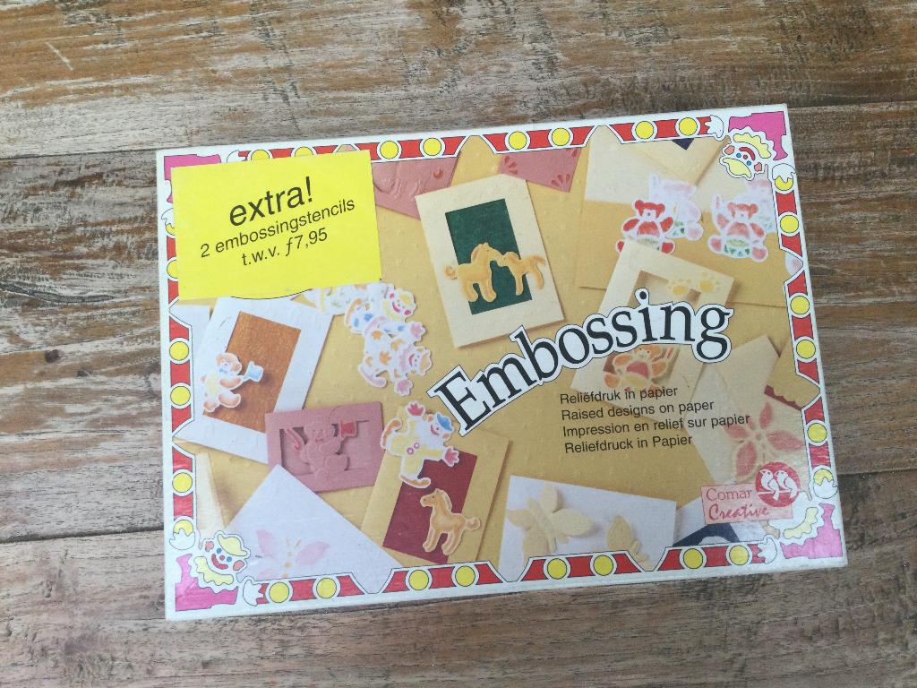 Embossing set, Ophalen of Verzenden, Gebruikt, Overige thema's, Pons of Mal