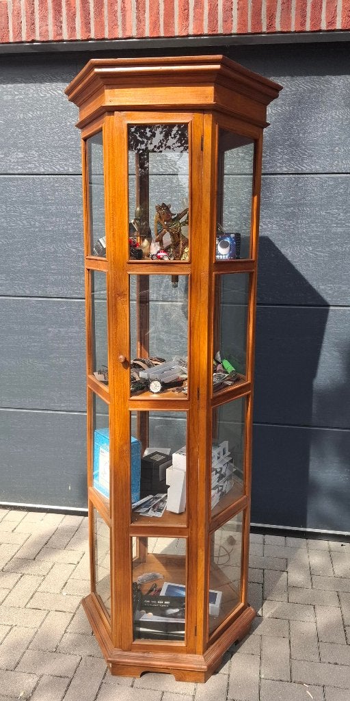 vitrinekast., Huis en Inrichting, Ophalen, Gebruikt, 25 tot 50 cm, 50 tot 100 cm