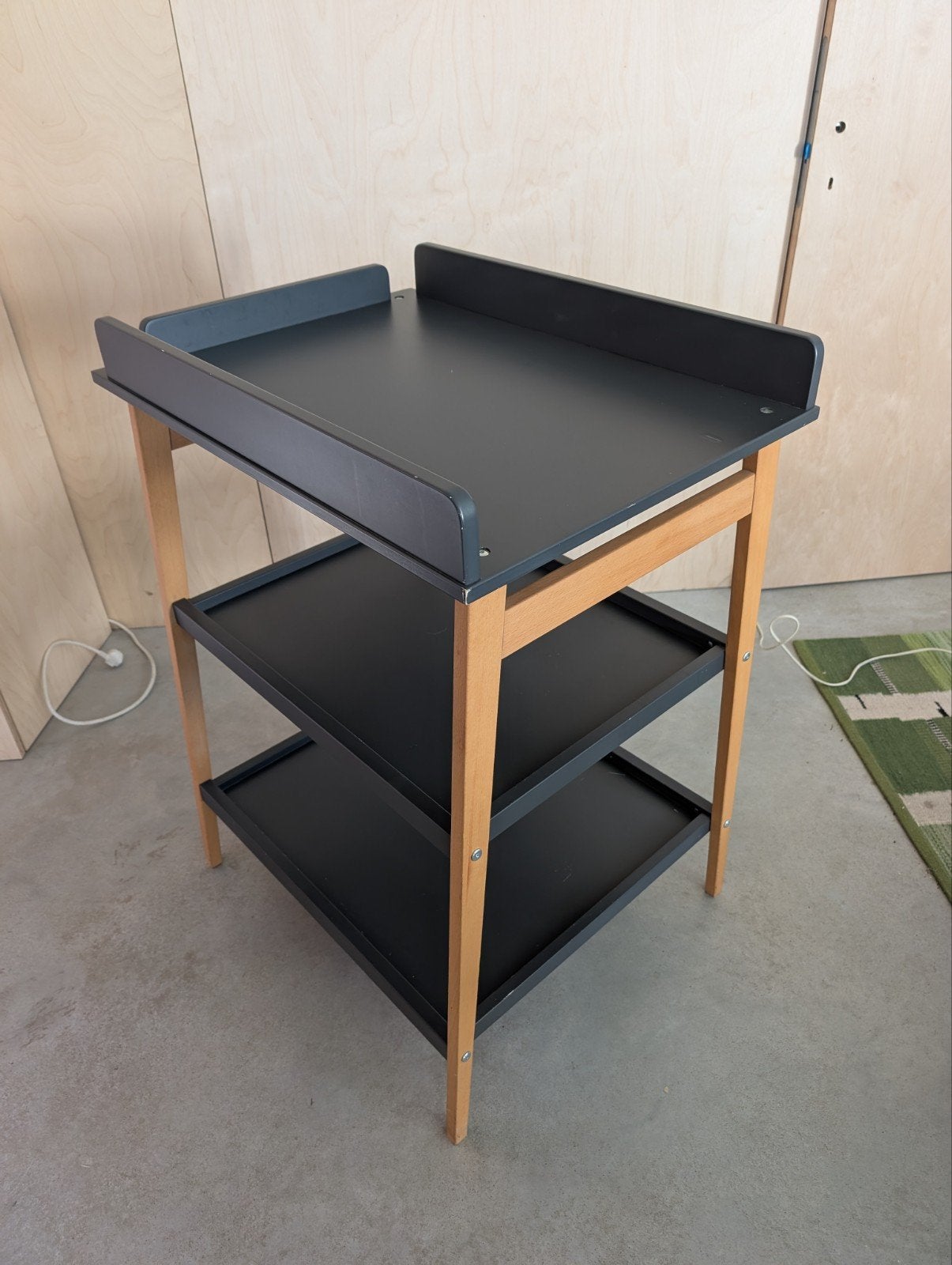 Quax luiertafel hip in zwarte kleur., Kinderen en Baby's, Ophalen, Gebruikt, Overige typen, Overige merken