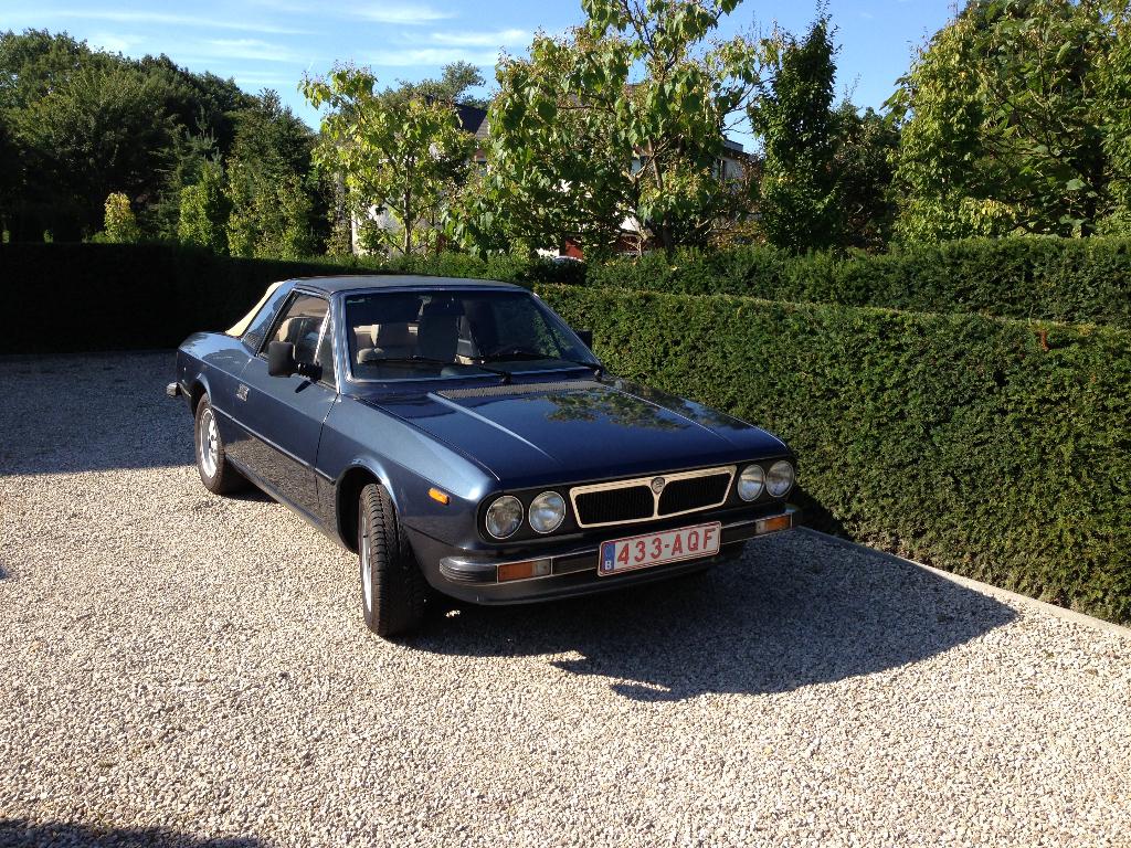 Oldtimer Lancia Beta coupé spider, Autos, Lancia, Cuir, Beige, Boîte manuelle, 2 portes