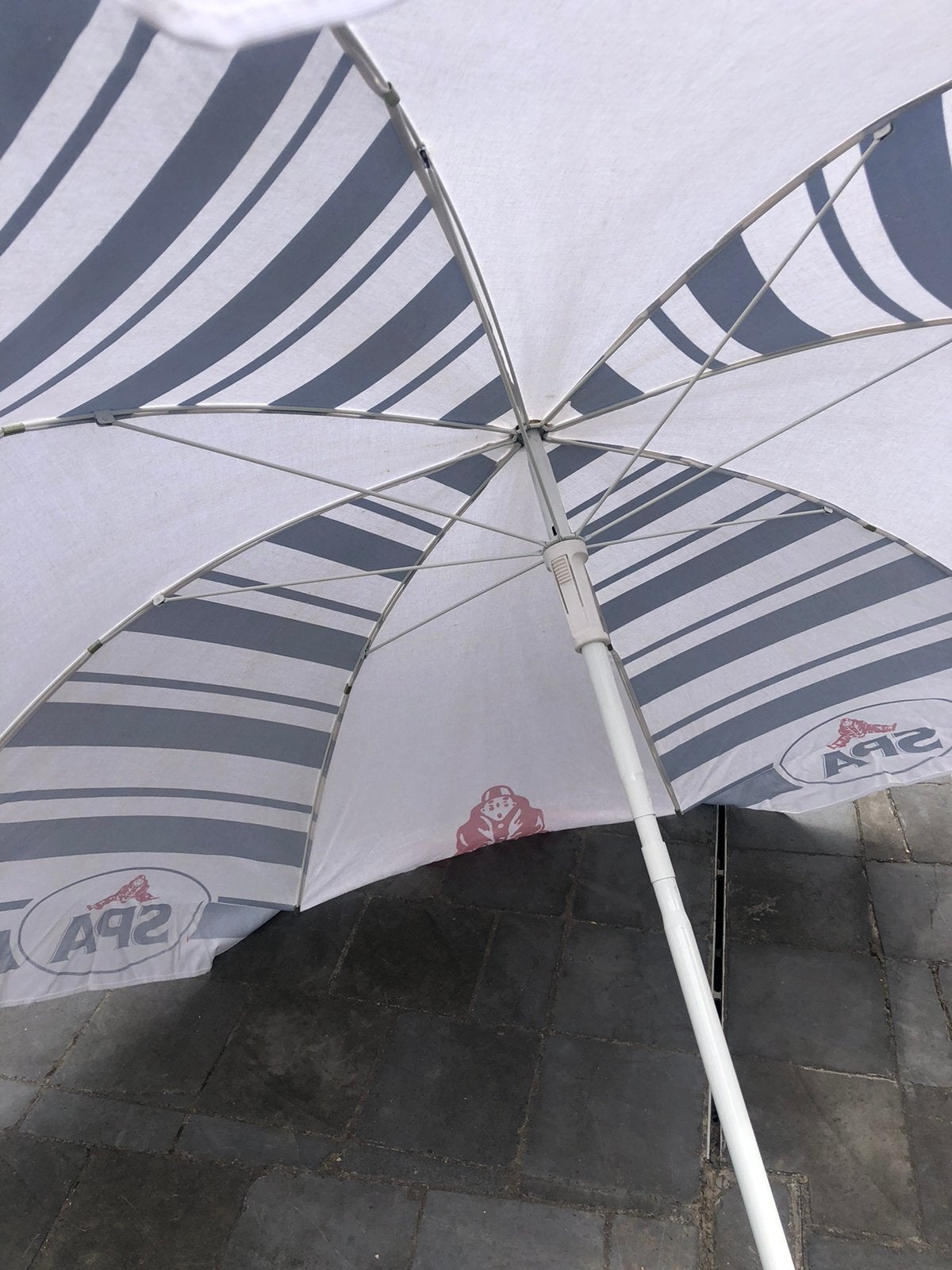 Twee parasols nieuw, Jardin & Terrasse, Enlèvement, Comme neuf