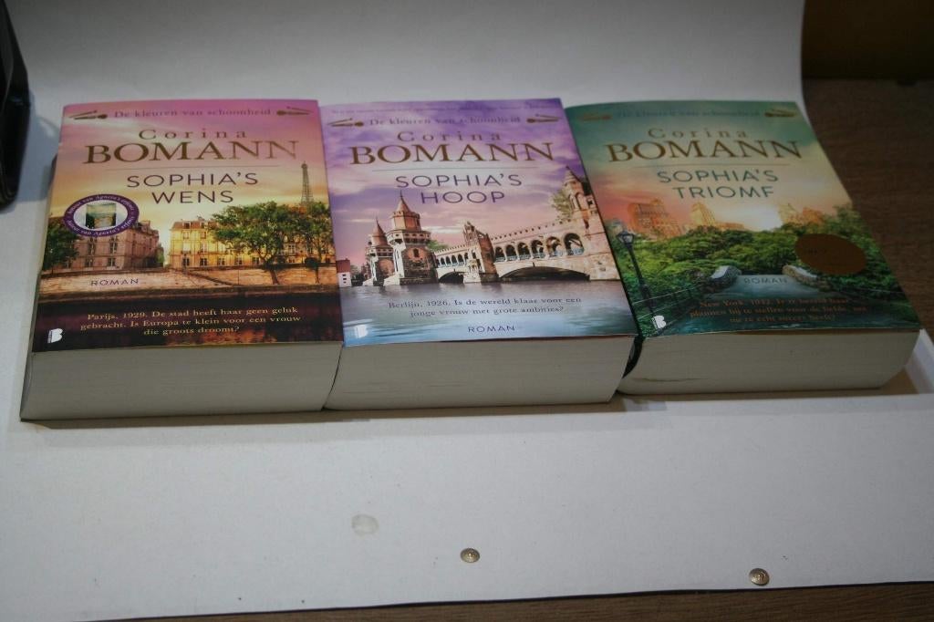 Corina Bomann Trilogie Sophia's wens,  Hoop & Triompf Top, Boeken, Ophalen of Verzenden, Zo goed als nieuw, Corina Bomann