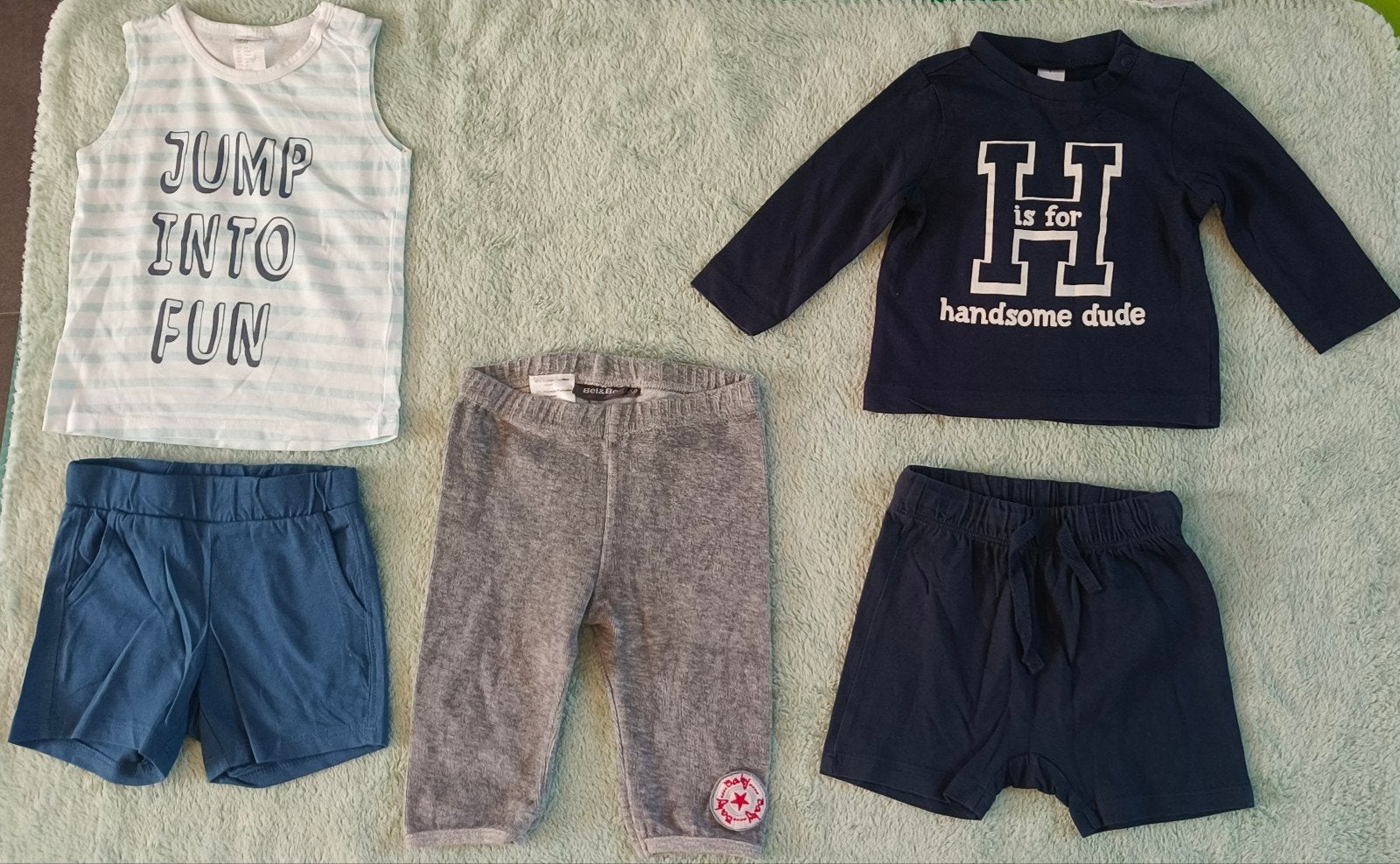 baby jongen 9 stuk c&a h&m orchestra (prémaman) kleding set, Kinderen en Baby's, Babykleding | Maat 68, Verzenden, Zo goed als nieuw