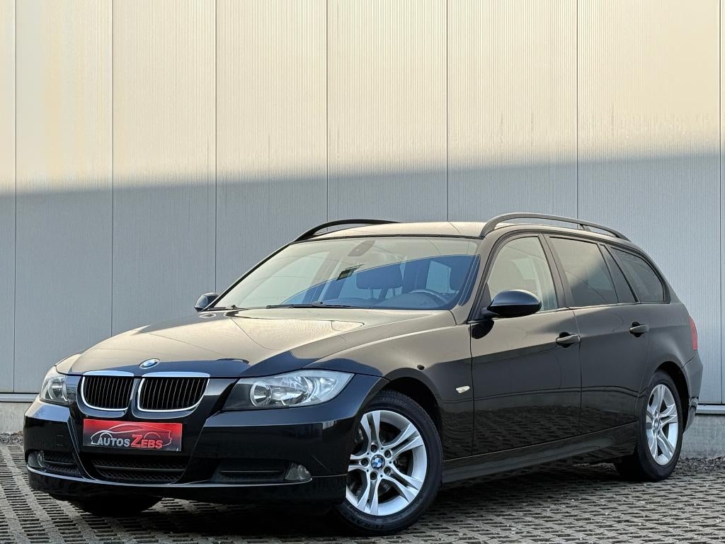 Bmw 318D Break Cruise Navi ParkSensor Leder, Auto's, BMW, 100 kW, Achterwielaandrijving, 1995 cc, Zwart