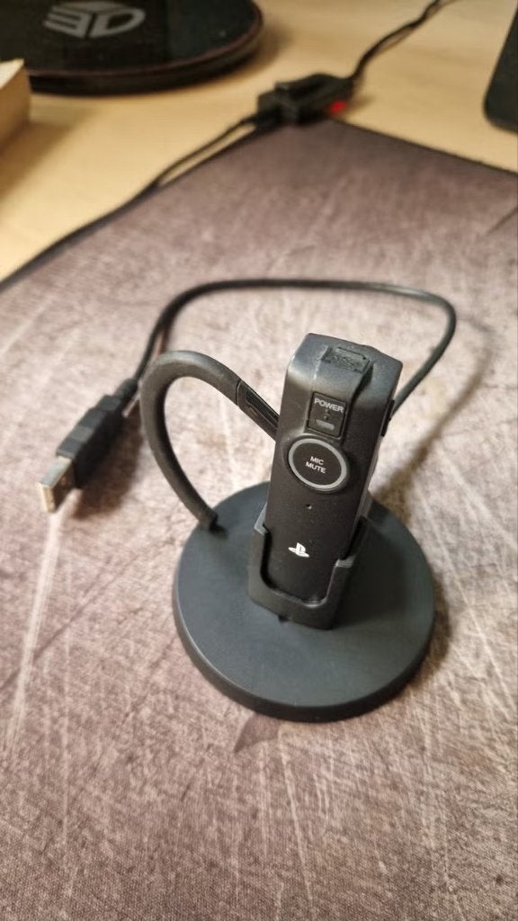 PS3 wireless headset, Gebruikt, Gaming headset, Ophalen of Verzenden, Draadloos