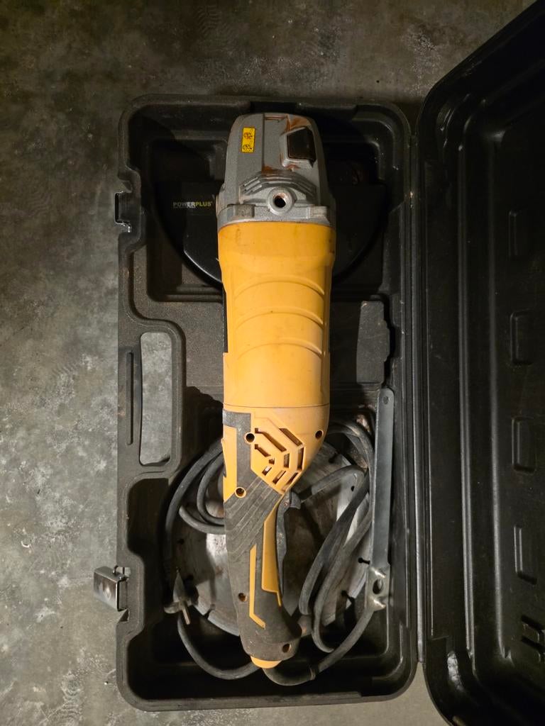 Powerplus POWX0618 Haakse Slijper (2500W - 230mm), Doe-het-zelf en Bouw, Gereedschap | Machine-onderdelen en Toebehoren, Ophalen of Verzenden