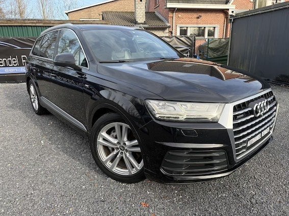 Audi Q7, 3.0TDi, 2016, 209.000km, Full option, S-Line + Keur, Auto's, Audi, https://public.car-pass.be/vhr/a559bf0a-594f-4f0a-b87f-ea70145b6ee5