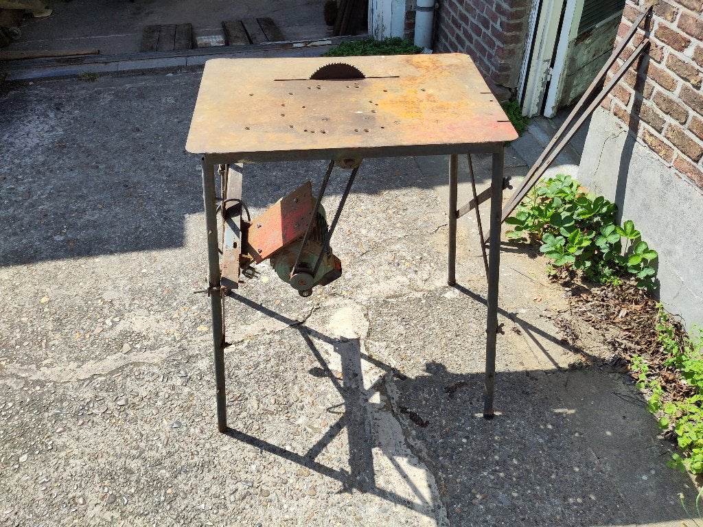 zaagtafel, Ophalen, Gebruikt
