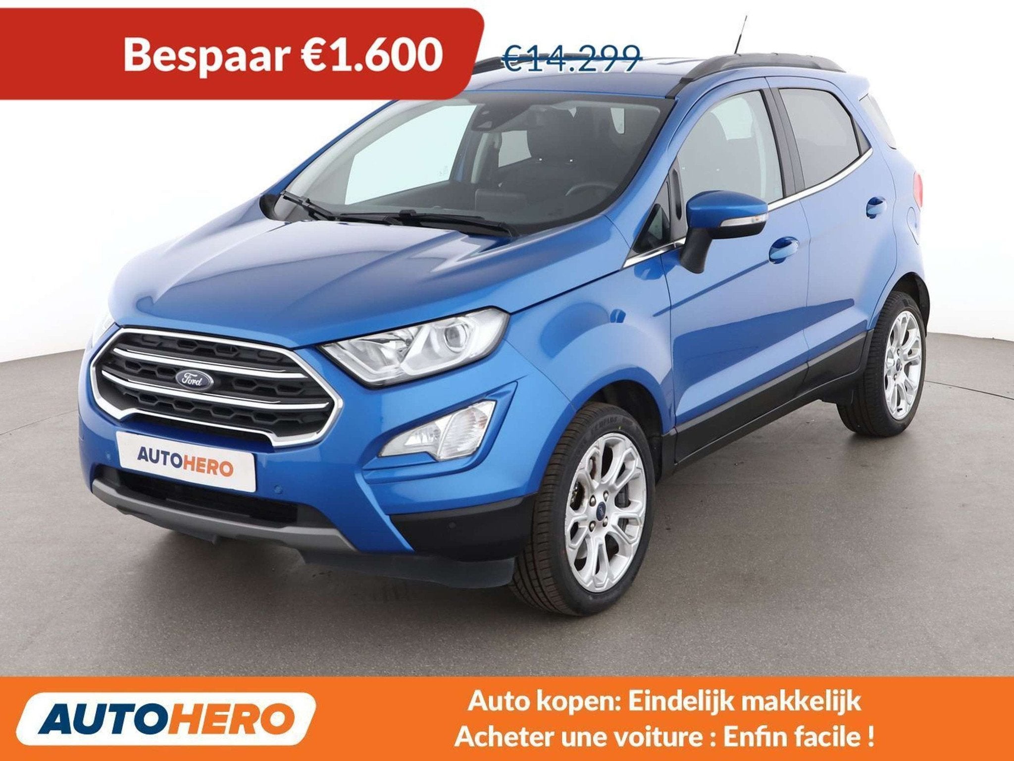 Ford EcoSport 1.0 EcoBoost Titanium, Autos, Achat, Ecosport, Noir, 5 portes