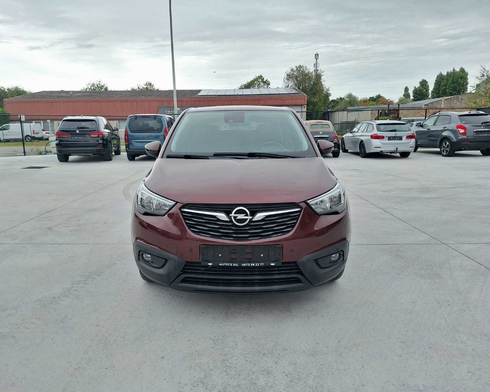 Opel Crossland X 1.2i | 59.000km | Apple Carp.| Android auto, Autos, Rouge, Achat, Euro 6, Entreprise