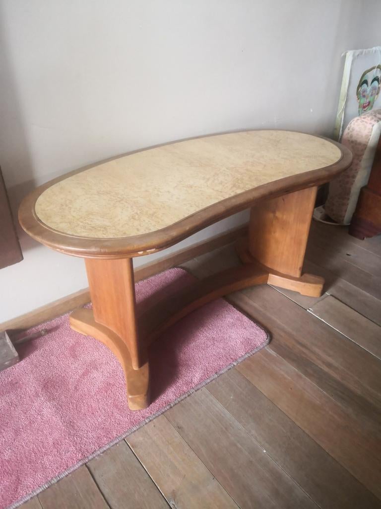 Stevige art déco salontafel, Huis en Inrichting, Ophalen