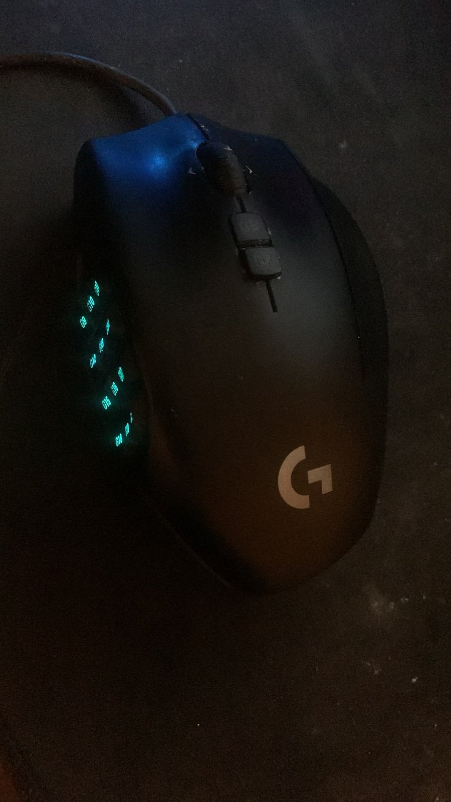 Souris gaming Logitech G600 –, Informatique & Logiciels, Enlèvement, Utilisé, Filaire, Souris