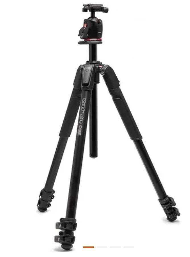 Manfrotto 055 statief, Audio, Tv en Foto, Fotografie | Statieven en Balhoofden, Ophalen, Zo goed als nieuw, Driepoot, Manfrotto