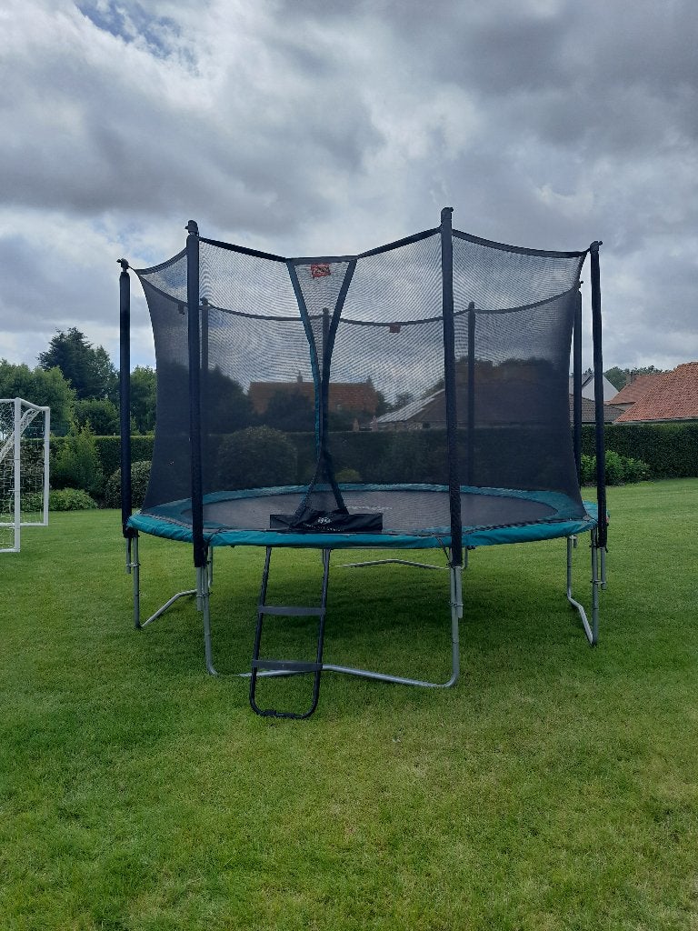 trampoline, Ophalen, Gebruikt