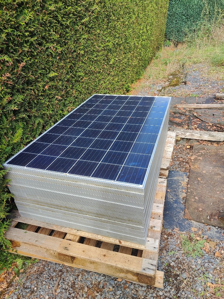Fotovoltaïsche panelen, Doe-het-zelf en Bouw, Ophalen, Gebruikt, Paneel, 200 wattpiek of meer