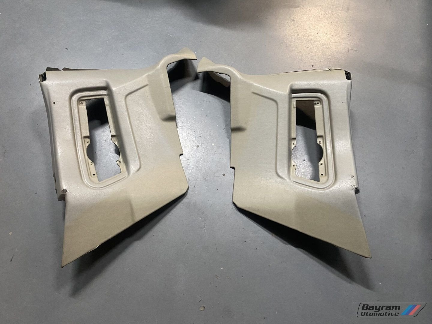 Bmw E30 cabrio achter deurpanelen set beige / grijs 3-, Auto-onderdelen, Ophalen, Gebruikt, -, -
