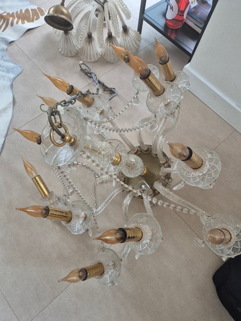 Lustre en cristal, Antiquités & Art, Curiosités & Brocante, Enlèvement