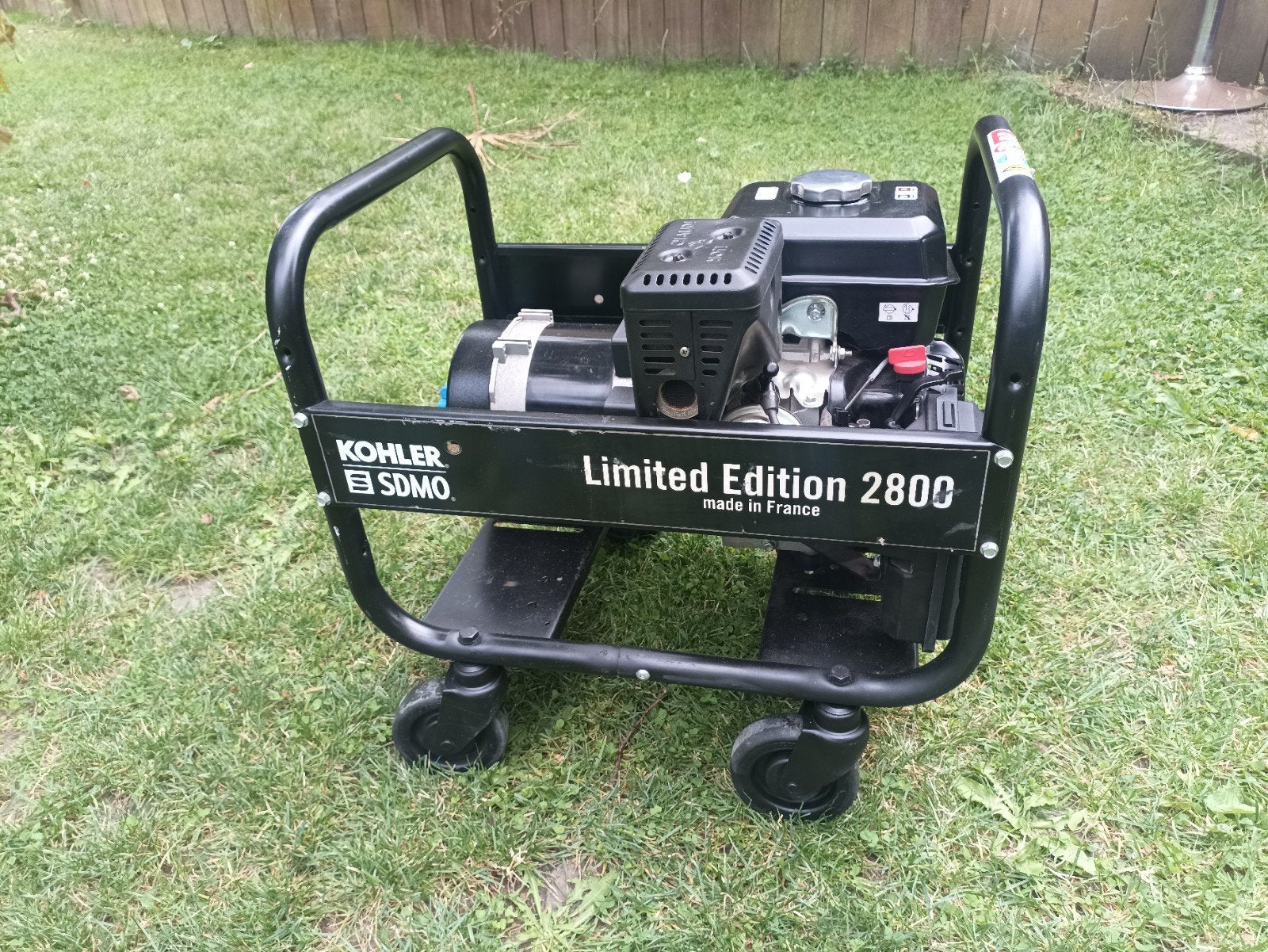 SDMO Köhler generator, Enlèvement