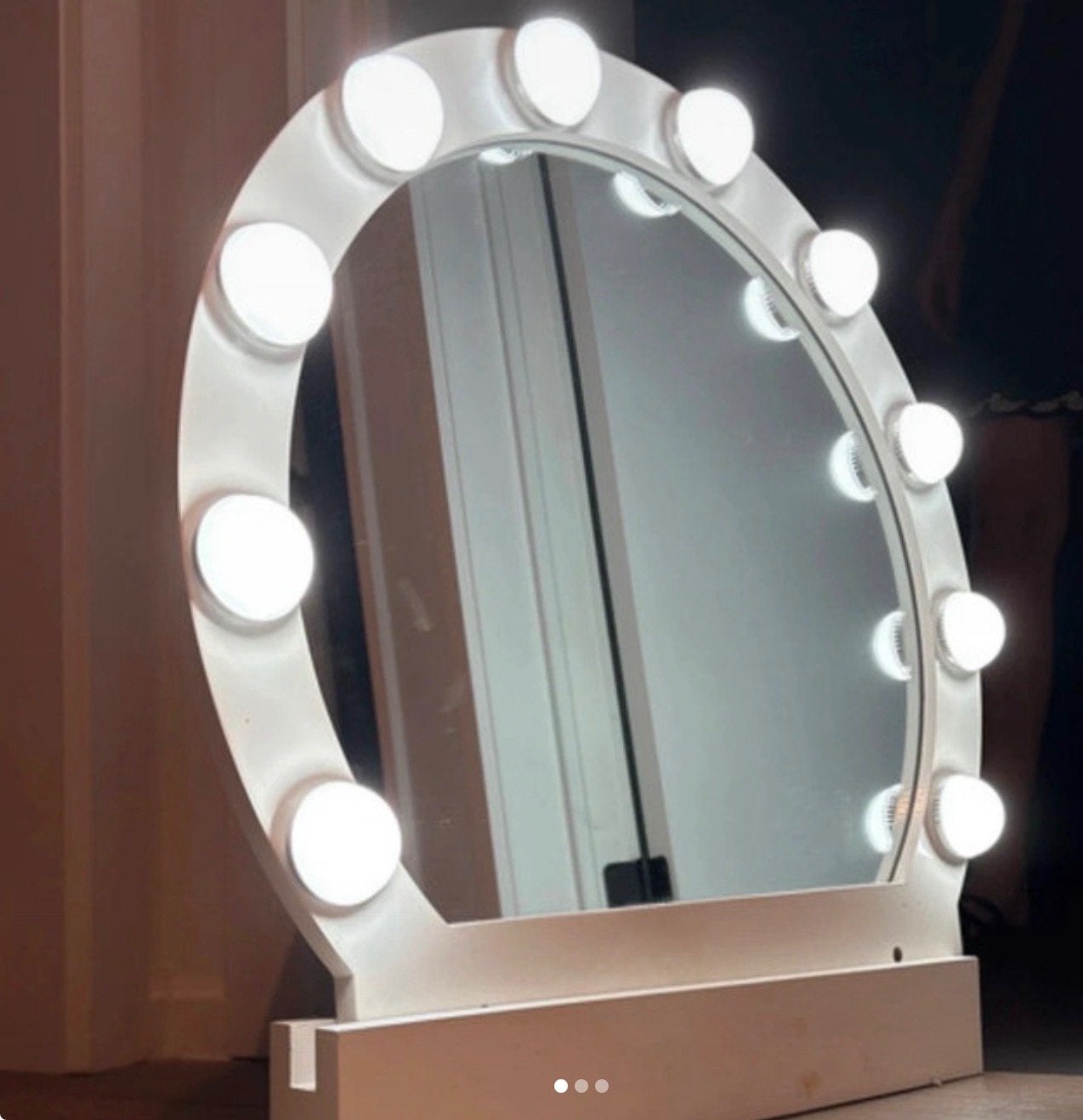 Miroir avec éclairage LED, Enlèvement