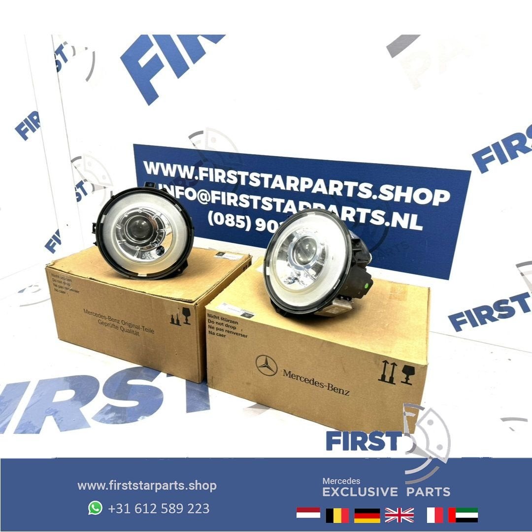 W463 G KLASSE BI XENON KOPLAMP SET Mercedes 2006-2019 A46382, Utilisé, -, -, Enlèvement ou Envoi