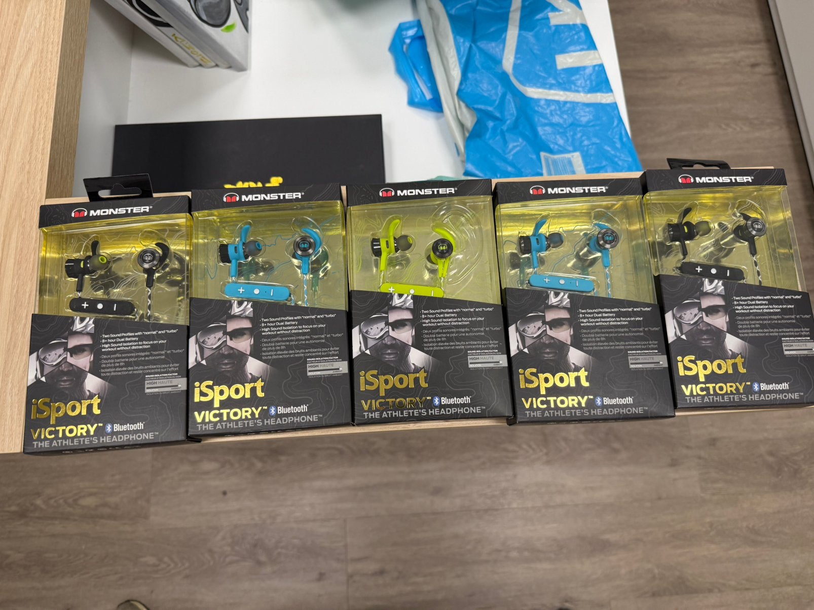 Écouteurs de sport Bluetooth Monster iSport Victory, Autres marques, Enlèvement ou Envoi, Intra-auriculaire, Comme neuf