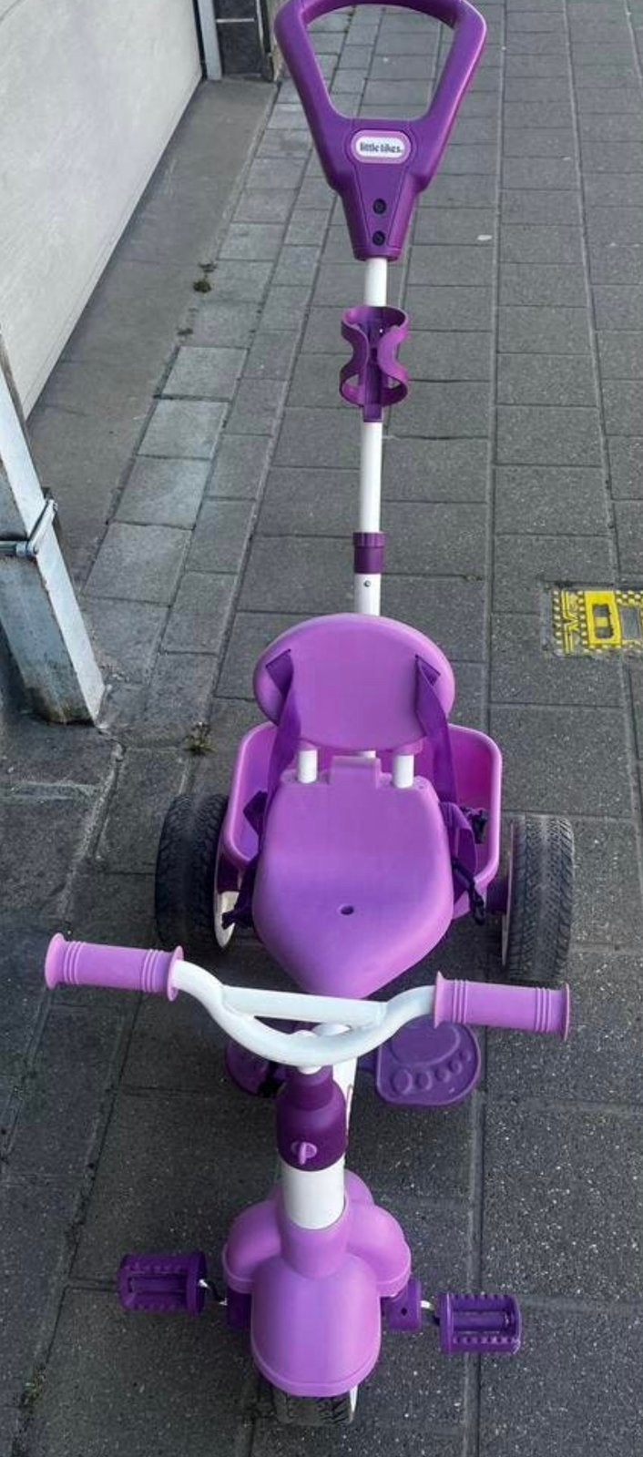 Stevige Little Tikes driewieler, Enlèvement, Comme neuf, Tige de poussée