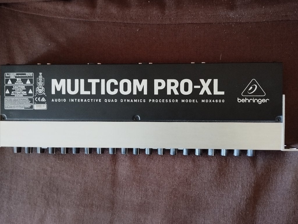 Behringer MDX4600 Multicom Pro-XL, Ophalen of Verzenden, Zo goed als nieuw, Compressor