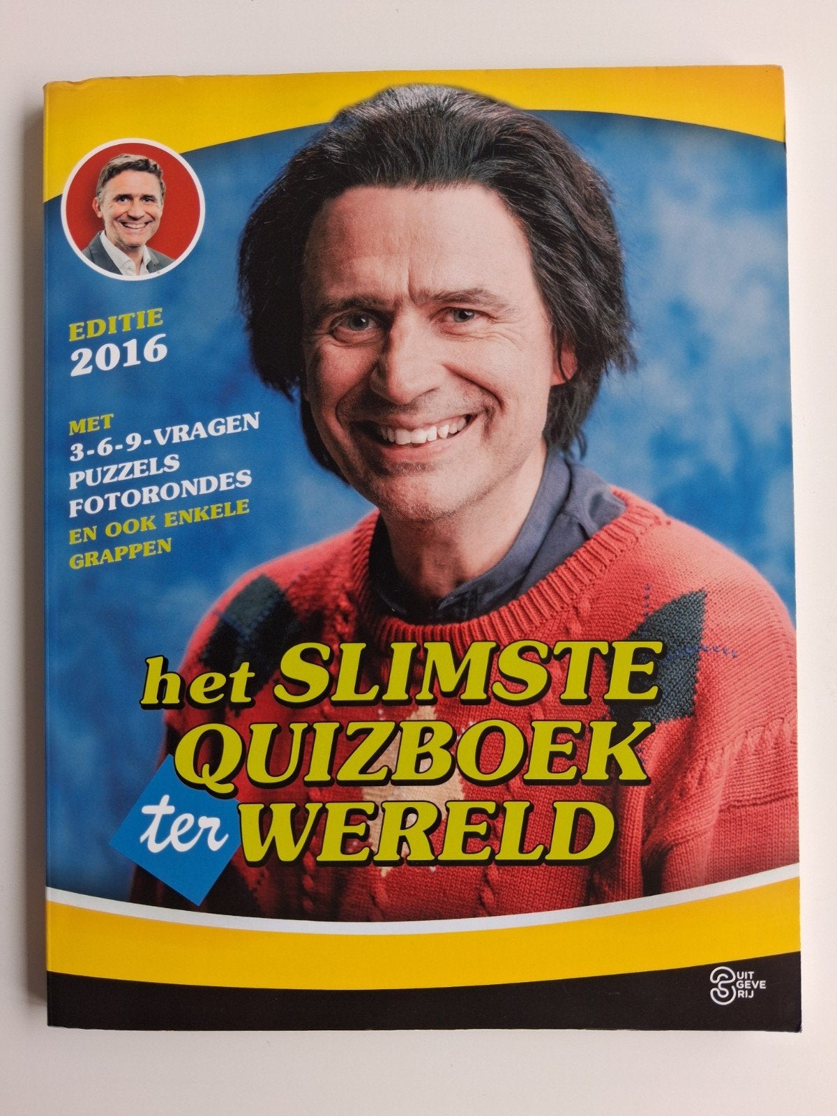 Het Slimste Quizboek ter Wereld - 2016, Boeken, Ophalen of Verzenden, Marc van Springen; Roel Rosbloed