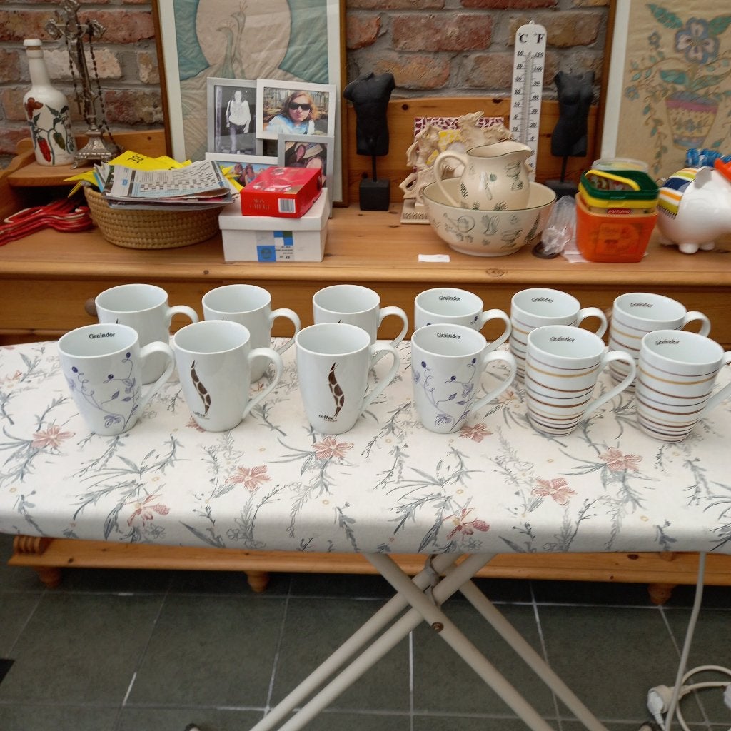 koffietassen, Huis en Inrichting, Keuken | Servies, Ophalen, Zo goed als nieuw