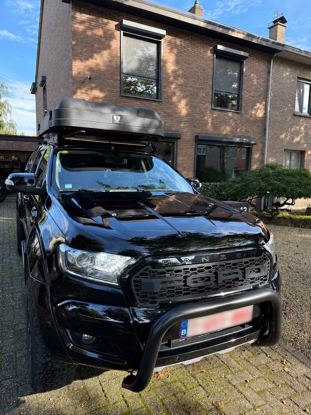 Ford Ranger 3.2 TDCi Limited Black Edition – 2018 – Automaat, Auto's, Automaat, Zwart, Leder, Diesel