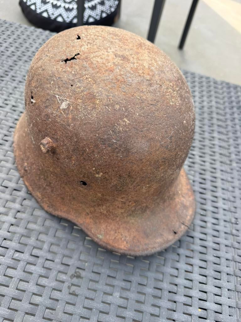 Casque allemand, Enlèvement