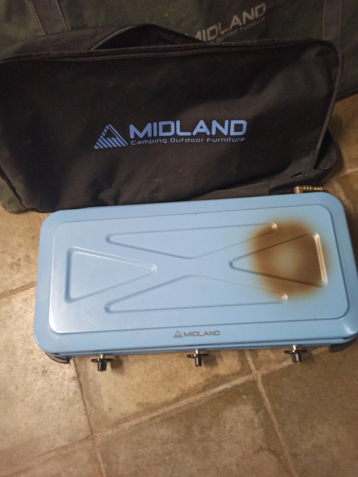 Camping gaz Midland, Enlèvement