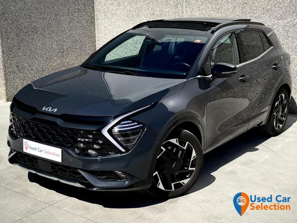 Kia Sportage 1.6T-GDI GT-Line 4WD MHEV Automaat/ 4J Garantie, Cuir, Argent ou Gris, Achat, Entreprise