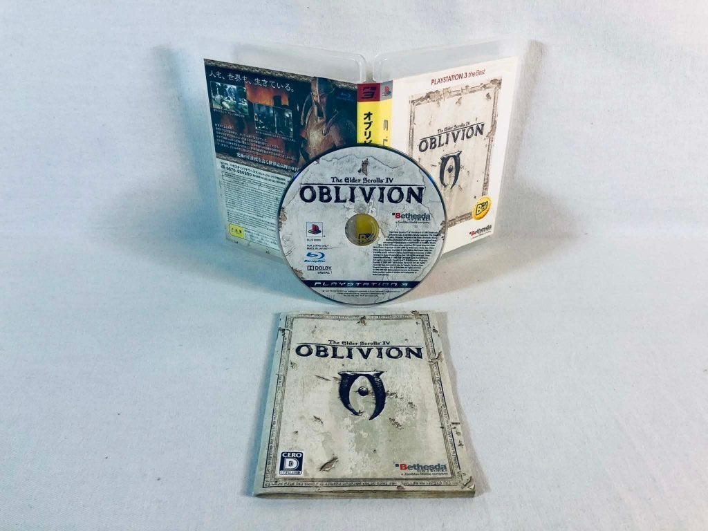 The Elder Scrolls IV Oblivion PS3 JAP volledige game TBE, Games en Spelcomputers, Games | Sony PlayStation 3, Gebruikt, Verzenden