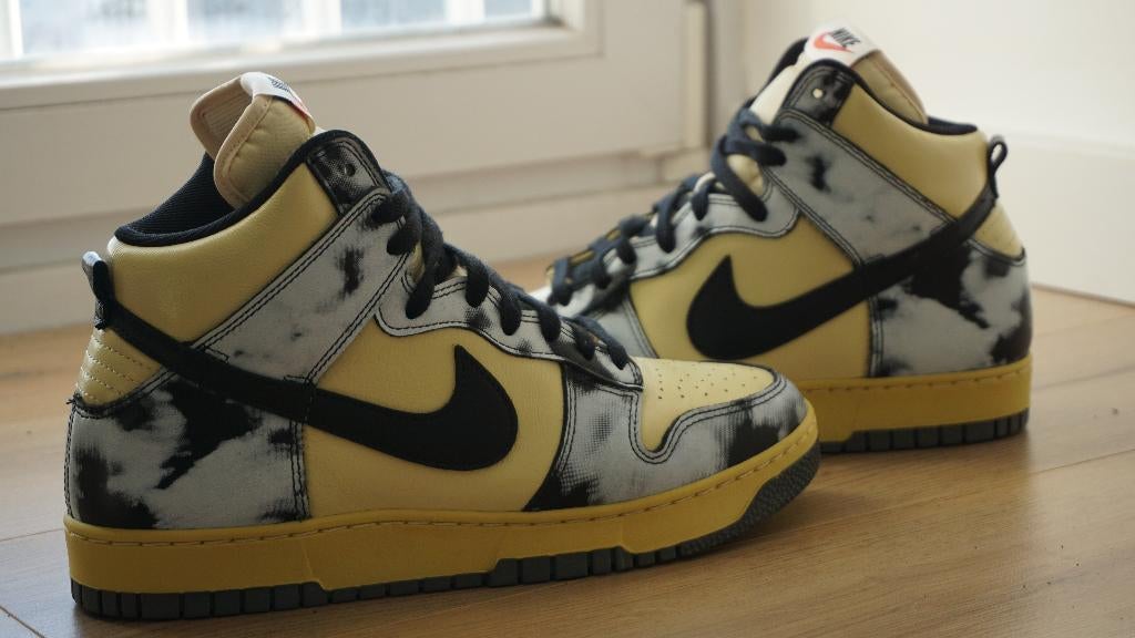Nike Dunk High 1985 SP - Black Acid Wash, Overige kleuren, Nike, Ophalen of Verzenden, Zo goed als nieuw