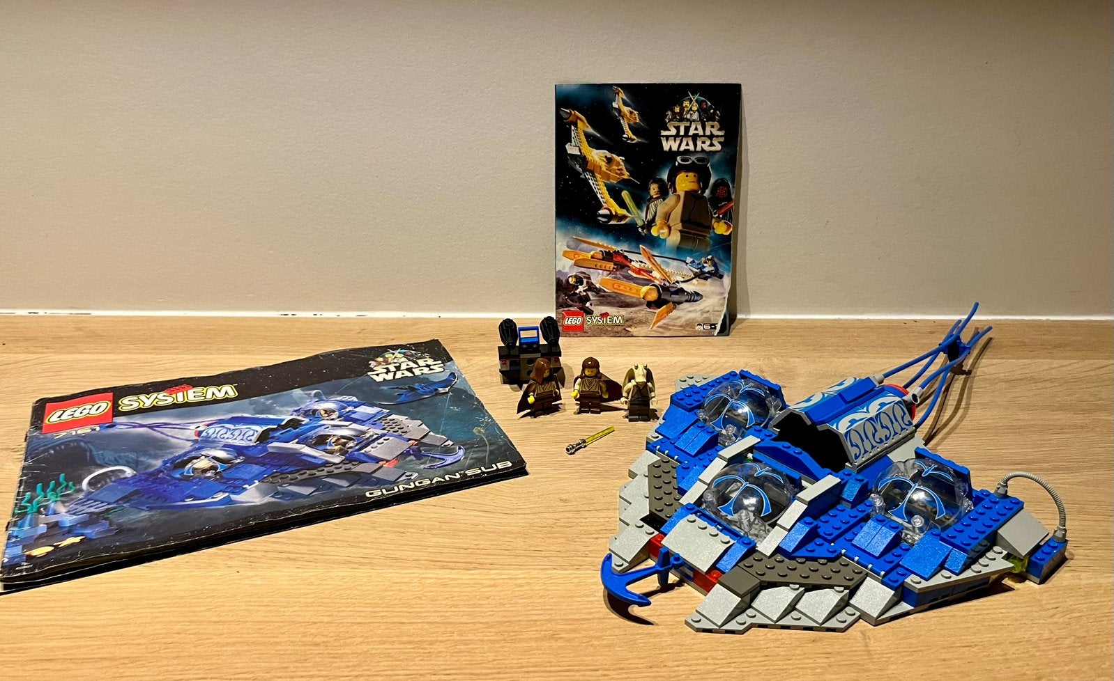 Lego system star wars gungan sub (7161), Ophalen, Zo goed als nieuw, Lego, Star Wars