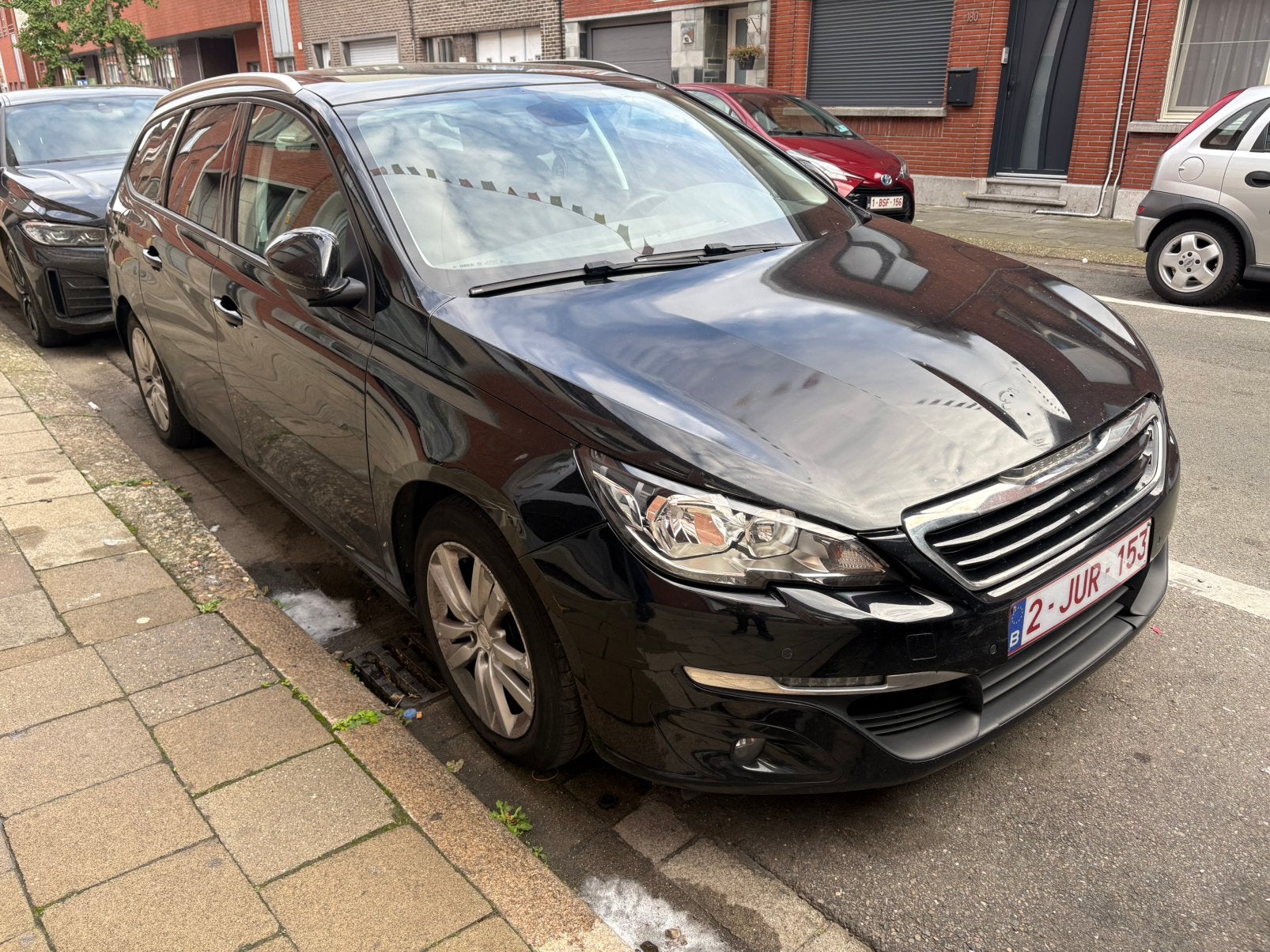 peugeot 308 sw (euro6), Auto's, Voorwielaandrijving, Stof, 4 cilinders, Blauw