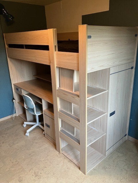 lit mezzanine, Maison & Meubles, 100 cm, 210 cm, Une personne, Enlèvement