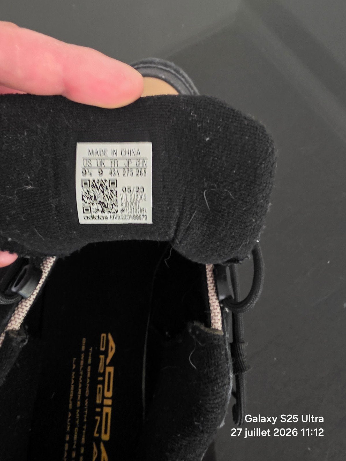 baskets adidas, Kleding | Heren, Schoenen, Zwart, Ophalen of Verzenden, Zo goed als nieuw, Sneakers