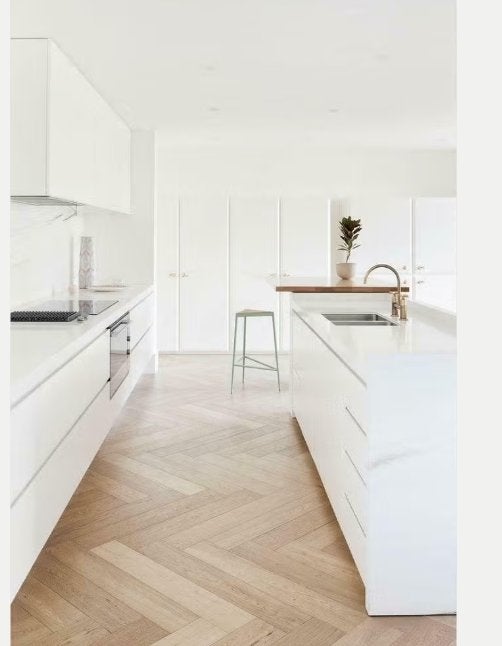 PARQUET EN CHÊNE À CHEVRONS 12 CM, PRÊT À L'EMPLOI, HUILÉ, Enlèvement