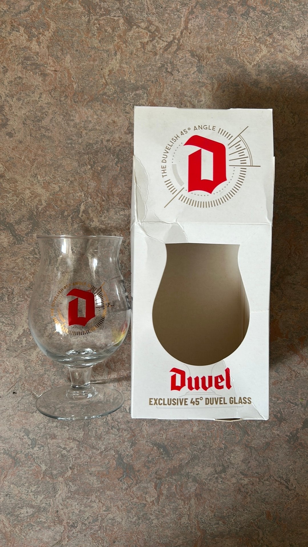 Duvelglas 45•, Ophalen, Zo goed als nieuw