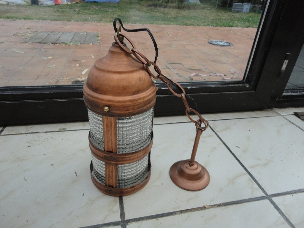 Lampe, lustre, Neuf, Ancien, cuivre, Enlèvement, E27 (grand)