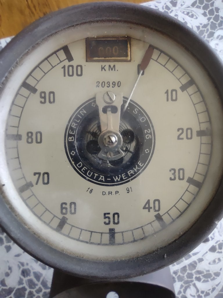 antieke km teller deuta-werke Berlijn, Auto's, Oldtimers, Particulier, Ophalen