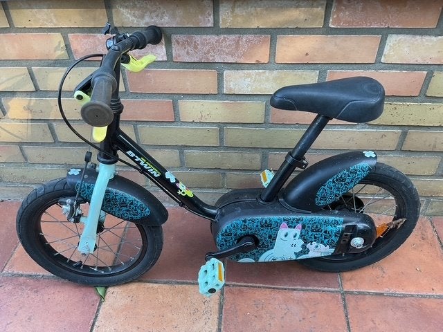 Kinderfiets Btwin Mini Monsters 500, Ophalen