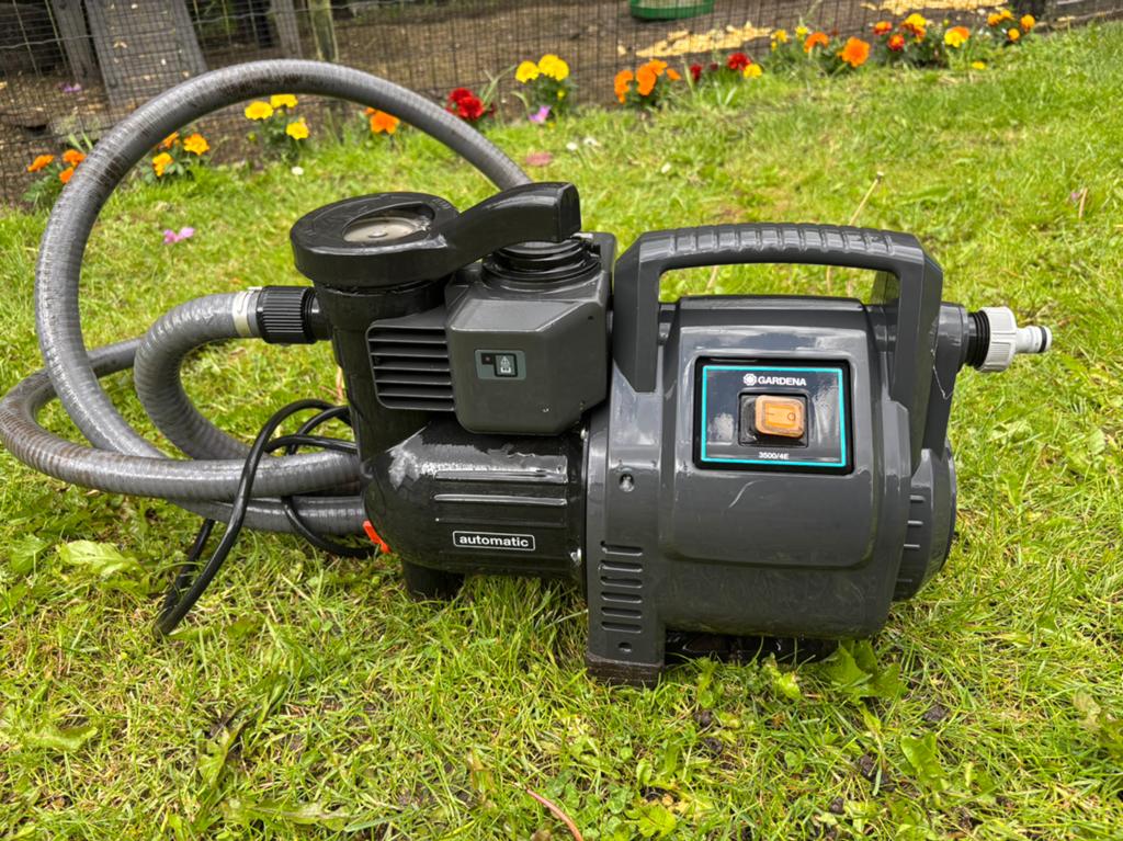 Gardena 3500/4E hydrofoorpomp, Jardin & Terrasse, Pompes à eau, Comme neuf, Pompe d'appoint, Enlèvement