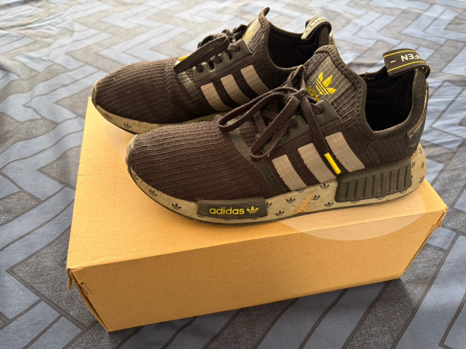ADIDAS ORIGINALS NMDR1, Kleding | Heren, Schoenen, Ophalen, Gedragen, Sportschoenen, Zwart