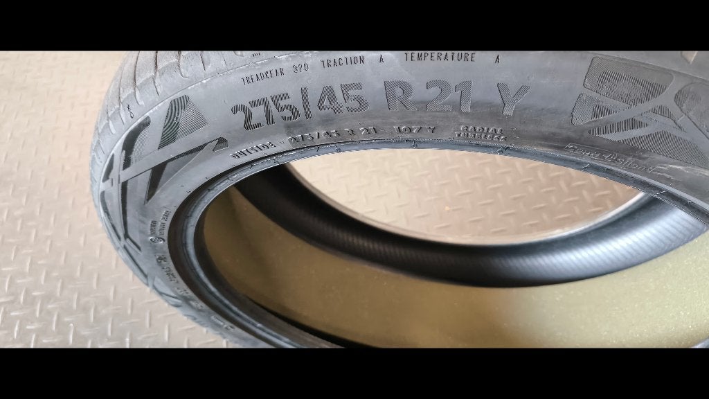 PNEU CONTINENATAL HOMOLOGUE MERCEDES, Autos : Pièces & Accessoires, Enlèvement, Utilisé, Pneus été, Pneu(s)