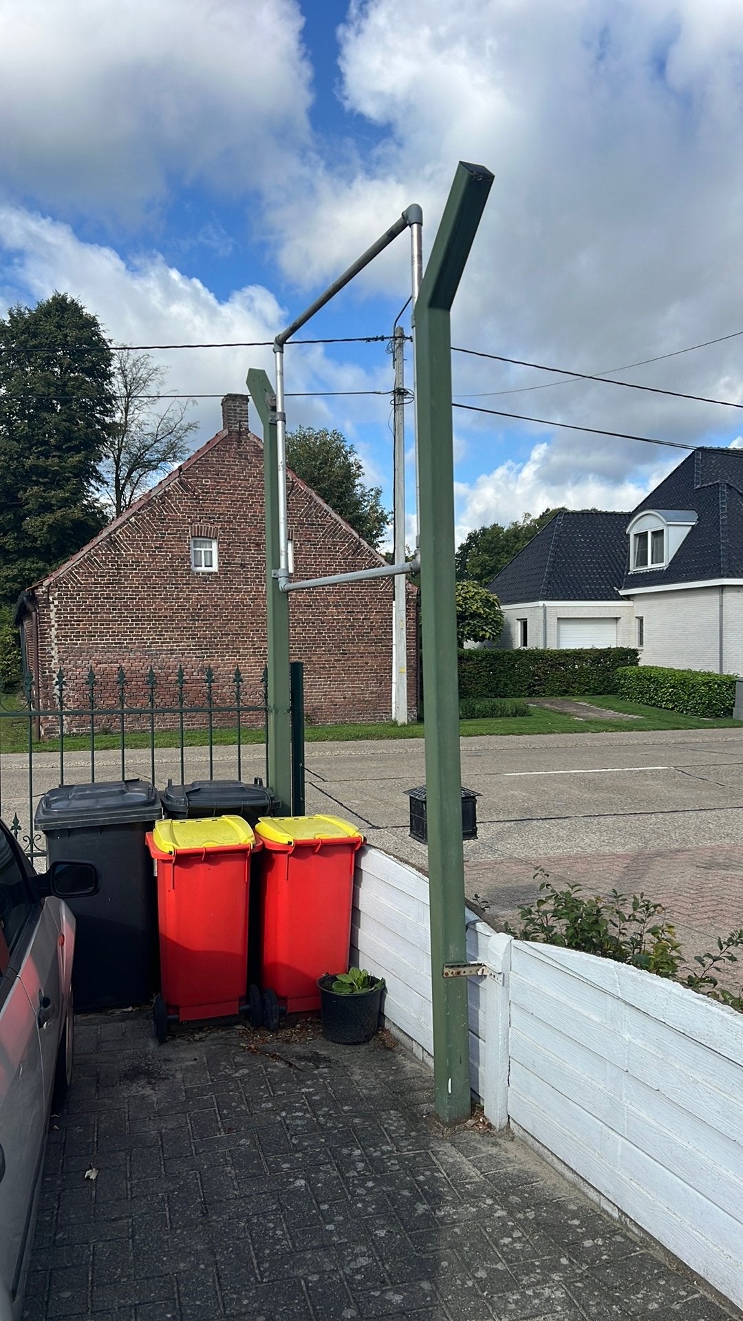 Palen voor reclame paneel, Enlèvement, Utilisé